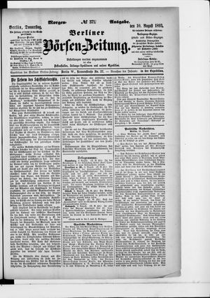 Berliner Börsen-Zeitung vom 10.08.1893