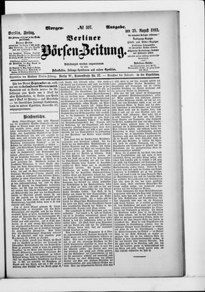 Berliner Börsen-Zeitung vom 25.08.1893