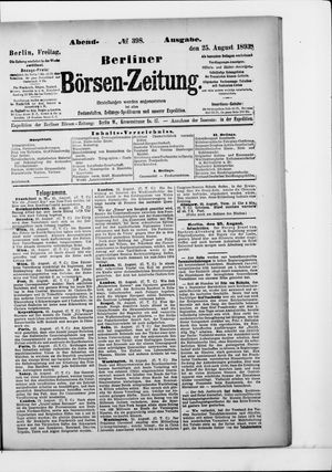 Berliner Börsen-Zeitung vom 25.08.1893