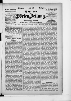Berliner Börsen-Zeitung vom 31.08.1893