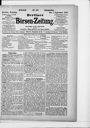 Berliner Börsen-Zeitung vom 05.09.1893