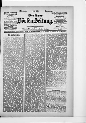 Berliner Börsen-Zeitung vom 07.09.1893