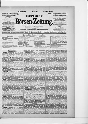 Berliner Börsen-Zeitung vom 07.09.1893