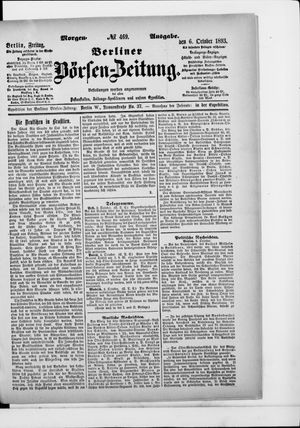 Berliner Börsen-Zeitung vom 06.10.1893