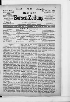 Berliner Börsen-Zeitung vom 06.10.1893