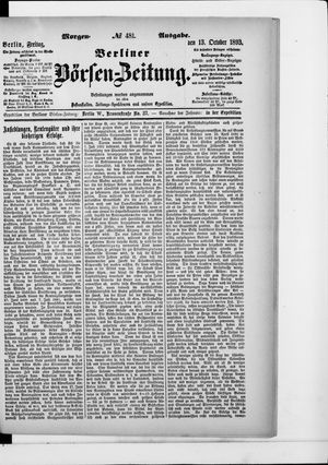 Berliner Börsen-Zeitung vom 13.10.1893