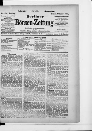 Berliner Börsen-Zeitung vom 13.10.1893