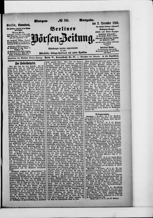 Berliner Börsen-Zeitung vom 02.12.1893