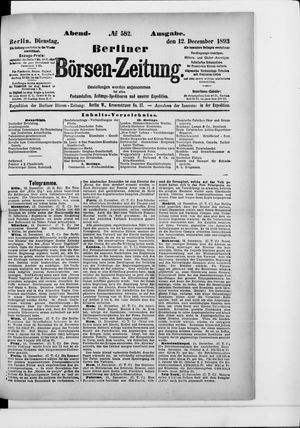 Berliner Börsen-Zeitung vom 12.12.1893