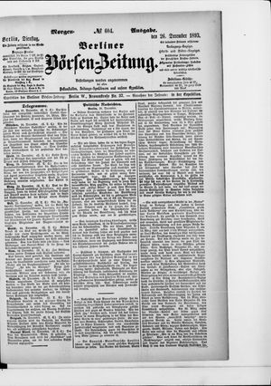 Berliner Börsen-Zeitung vom 26.12.1893