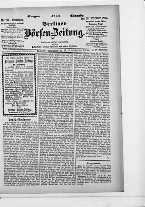 Berliner Börsen-Zeitung on Dec 30, 1893
