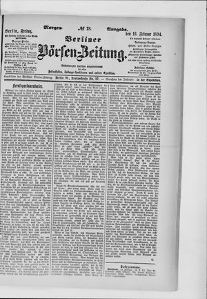 Berliner Börsen-Zeitung vom 16.02.1894