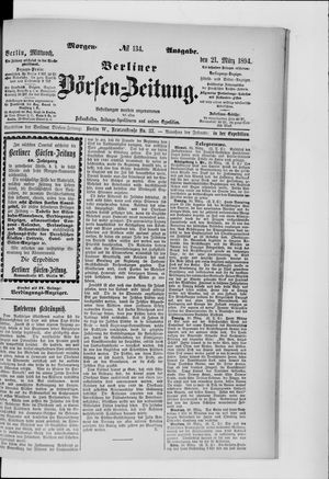 Berliner Börsen-Zeitung vom 21.03.1894