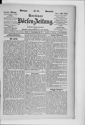 Berliner Börsen-Zeitung vom 02.05.1894