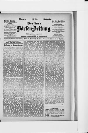 Berliner Börsen-Zeitung on Jun 10, 1894