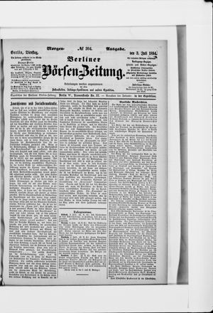 Berliner Börsen-Zeitung vom 03.07.1894