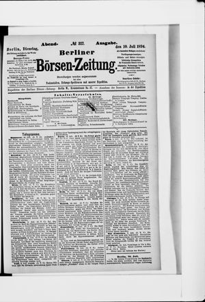 Berliner Börsen-Zeitung vom 10.07.1894
