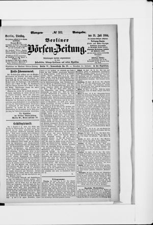 Berliner Börsen-Zeitung vom 31.07.1894