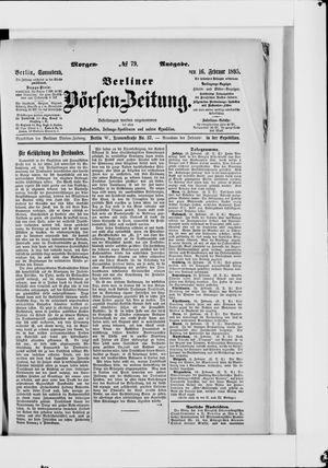 Berliner Börsen-Zeitung vom 16.02.1895