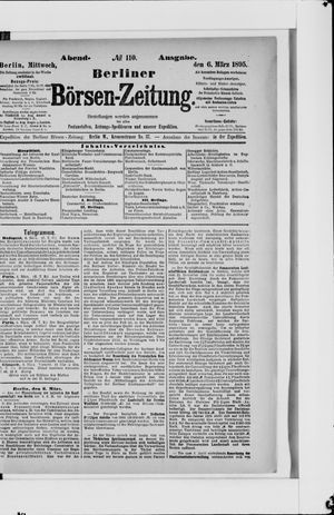 Berliner Börsen-Zeitung vom 06.03.1895