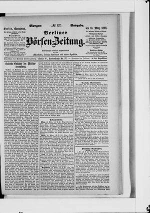 Berliner Börsen-Zeitung vom 16.03.1895