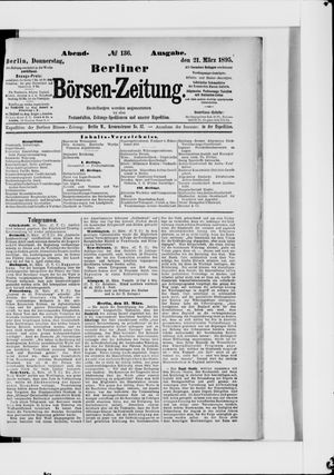 Berliner Börsen-Zeitung vom 21.03.1895