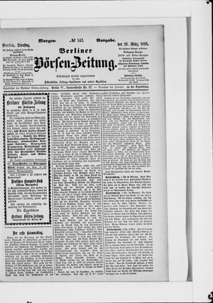 Berliner Börsen-Zeitung vom 26.03.1895