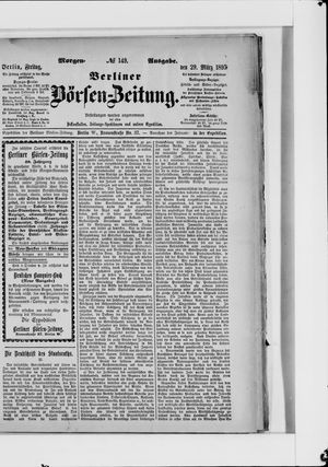 Berliner Börsen-Zeitung vom 29.03.1895