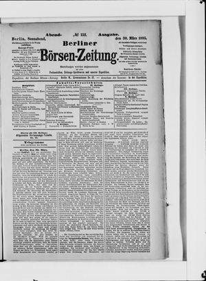 Berliner Börsen-Zeitung vom 30.03.1895