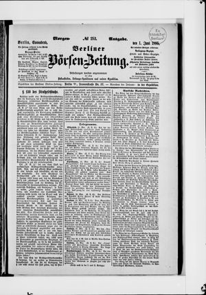 Berliner Börsen-Zeitung vom 01.06.1895