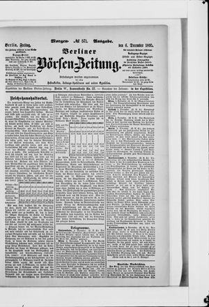 Berliner Börsen-Zeitung vom 06.12.1895