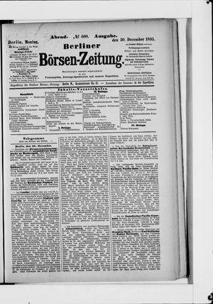 Berliner Börsen-Zeitung vom 30.12.1895