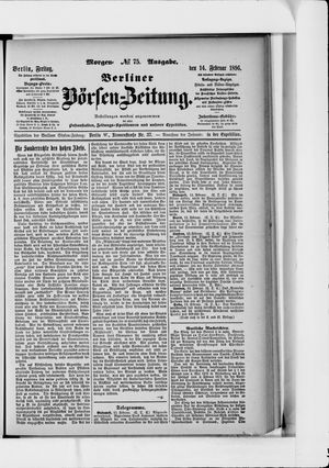 Berliner Börsen-Zeitung vom 14.02.1896