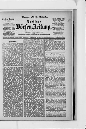 Berliner Börsen-Zeitung on Mar 3, 1896