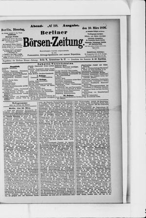 Berliner Börsen-Zeitung vom 10.03.1896