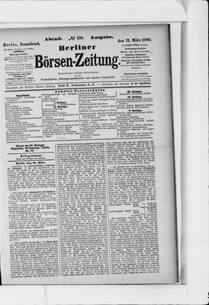 Berliner Börsen-Zeitung vom 21.03.1896