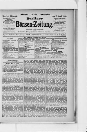 Berliner Börsen-Zeitung vom 08.04.1896