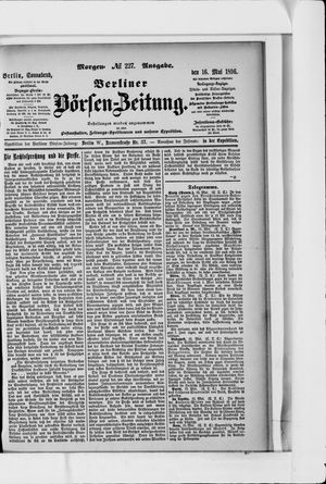 Berliner Börsen-Zeitung vom 16.05.1896