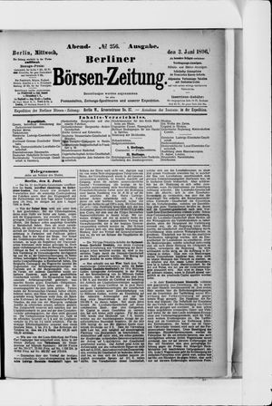 Berliner Börsen-Zeitung vom 03.06.1896