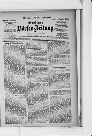 Berliner Börsen-Zeitung vom 03.09.1896