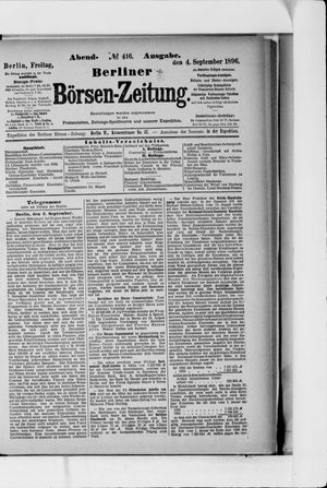 Berliner Börsen-Zeitung vom 04.09.1896