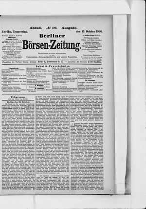 Berliner Börsen-Zeitung vom 15.10.1896