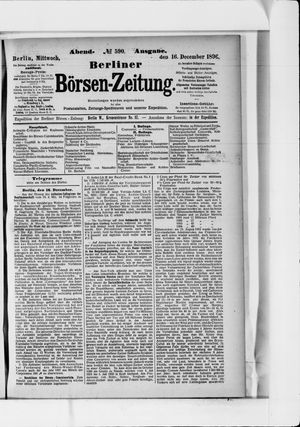 Berliner Börsen-Zeitung vom 16.12.1896