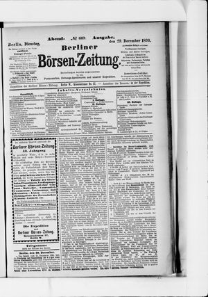 Berliner Börsen-Zeitung vom 29.12.1896