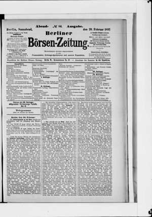 Berliner Börsen-Zeitung vom 20.02.1897