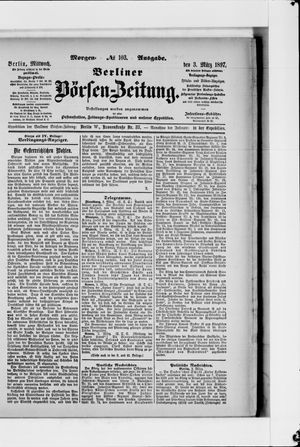 Berliner Börsen-Zeitung vom 03.03.1897