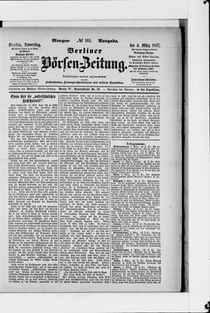 Berliner Börsen-Zeitung vom 04.03.1897