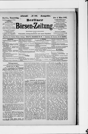 Berliner Börsen-Zeitung vom 04.03.1897
