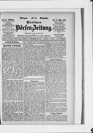 Berliner Börsen-Zeitung on Mar 10, 1897