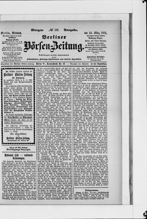 Berliner Börsen-Zeitung vom 24.03.1897